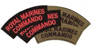 Royal Marines Commando Shoulder Patch (Pair) (click for enlarged image)